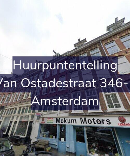 Foto gevel Huurpuntentelling voor Van Ostadestraat 346-1, Amsterdam