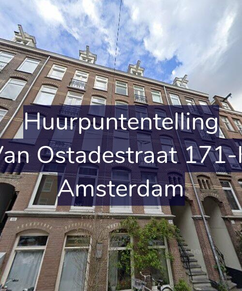 Foto gevel Huurpuntentelling voor Van Ostadestraat 171-H, Amsterdam