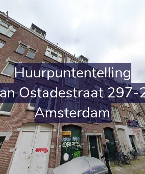 Foto gevel Huurpuntentelling voor Van Ostadestraat 297-2L, Amsterdam