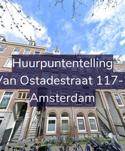 Foto gevel Huurpuntentelling voor Van Ostadestraat 117-2, Amsterdam