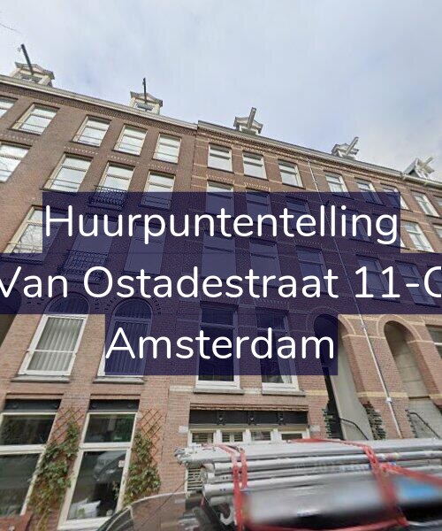 Foto gevel Huurpuntentelling voor Van Ostadestraat 11-C, Amsterdam