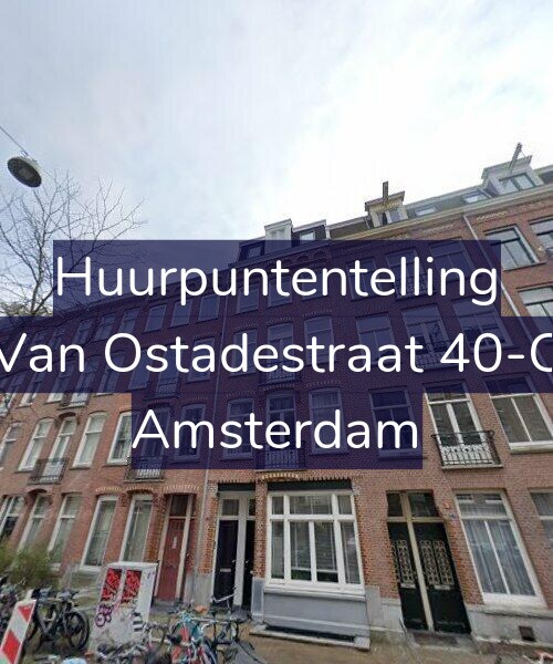 Foto gevel Huurpuntentelling voor Van Ostadestraat 40-C, Amsterdam
