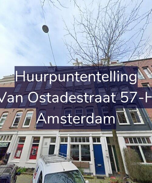 Foto gevel Huurpuntentelling voor Van Ostadestraat 57-H, Amsterdam