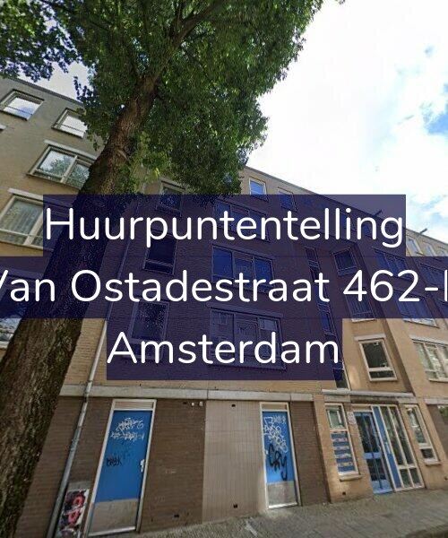 Foto gevel Huurpuntentelling voor Van Ostadestraat 462-B, Amsterdam