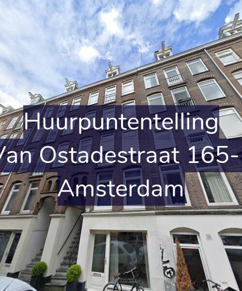 Foto gevel Huurpuntentelling voor Van Ostadestraat 165-F, Amsterdam
