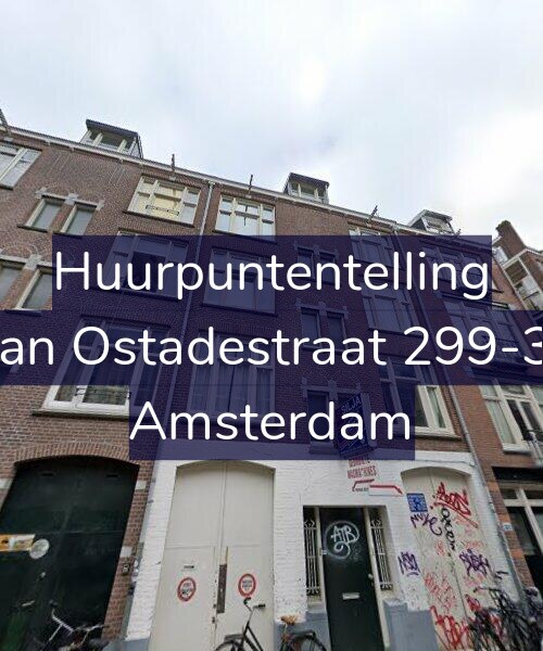Foto gevel Huurpuntentelling voor Van Ostadestraat 299-3L, Amsterdam