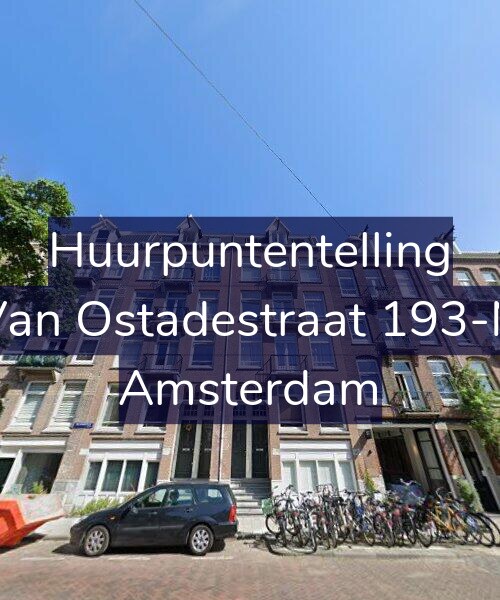 Foto gevel Huurpuntentelling voor Van Ostadestraat 193-N, Amsterdam