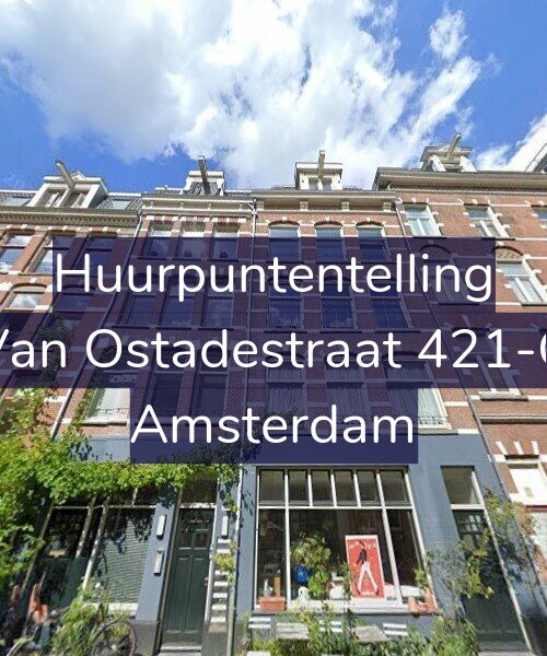 Foto gevel Huurpuntentelling voor Van Ostadestraat 421-G, Amsterdam