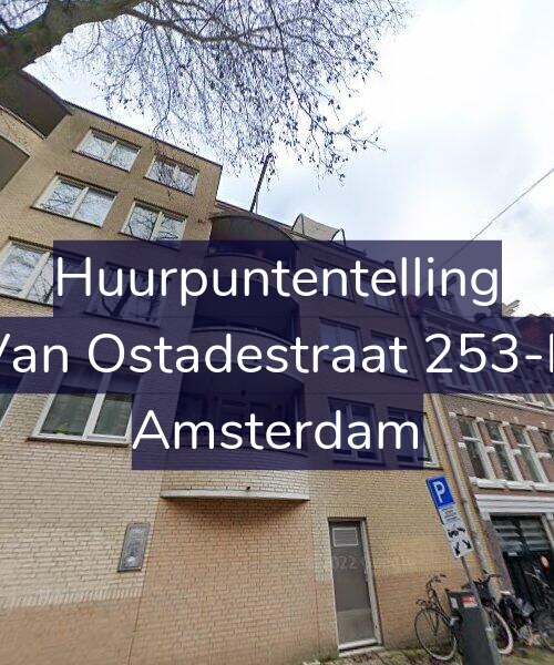 Foto gevel Huurpuntentelling voor Van Ostadestraat 253-B, Amsterdam