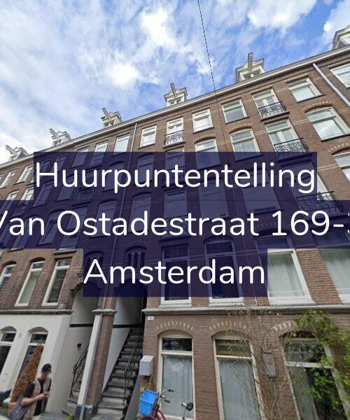 Foto gevel Huurpuntentelling voor Van Ostadestraat 169-3, Amsterdam