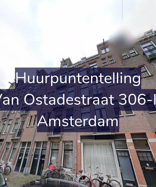 Foto gevel Huurpuntentelling voor Van Ostadestraat 306-H, Amsterdam