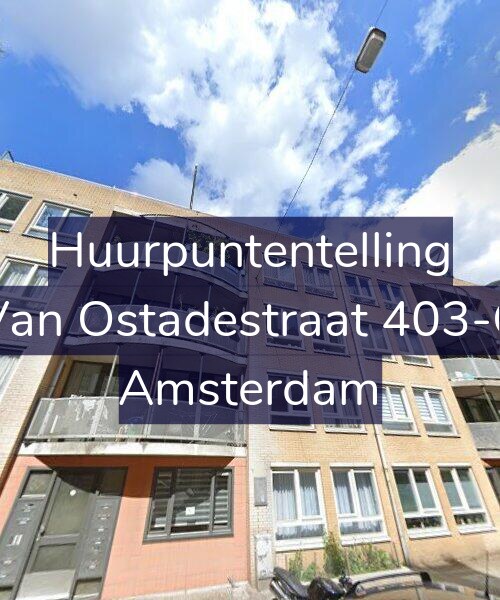 Foto gevel Huurpuntentelling voor Van Ostadestraat 403-C, Amsterdam