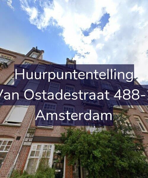 Foto gevel Huurpuntentelling voor Van Ostadestraat 488-2, Amsterdam