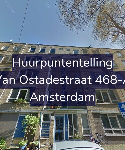 Foto gevel Huurpuntentelling voor Van Ostadestraat 468-A, Amsterdam