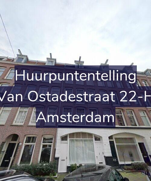 Foto gevel Huurpuntentelling voor Van Ostadestraat 22-H, Amsterdam