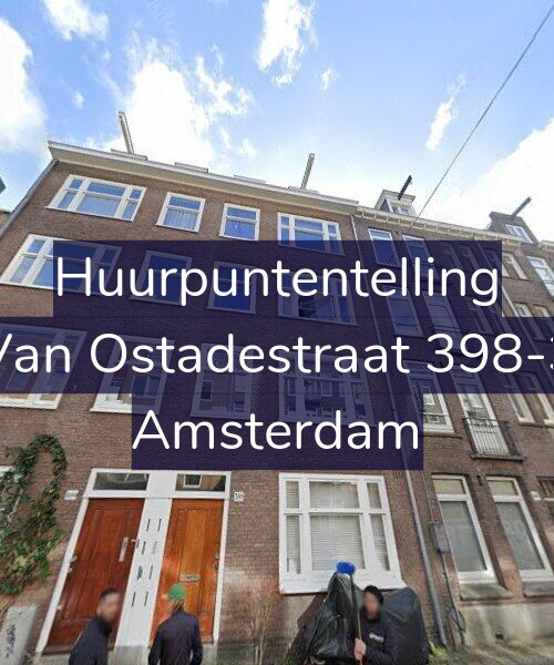 Foto gevel Huurpuntentelling voor Van Ostadestraat 398-3, Amsterdam