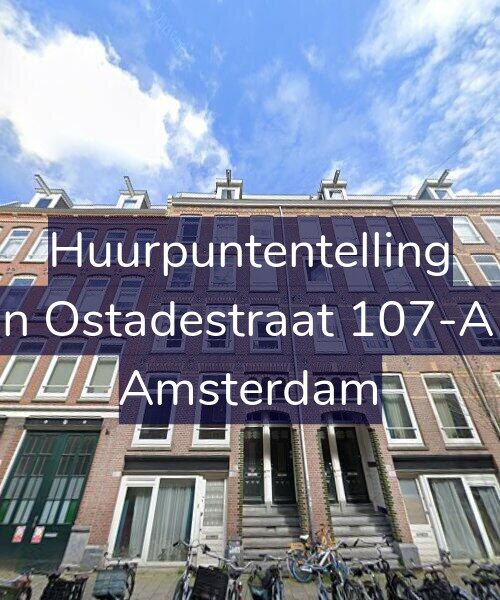 Foto gevel Huurpuntentelling voor Van Ostadestraat 107-A1V, Amsterdam