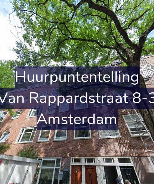 Foto gevel Huurpuntentelling voor Van Rappardstraat 8-3, Amsterdam