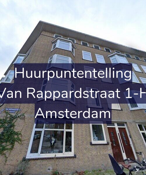 Foto gevel Huurpuntentelling voor Van Rappardstraat 1-H, Amsterdam
