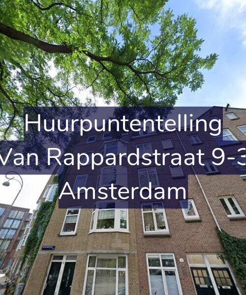 Foto gevel Huurpuntentelling voor Van Rappardstraat 9-3, Amsterdam