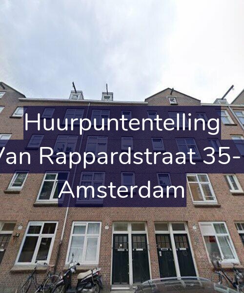 Foto gevel Huurpuntentelling voor Van Rappardstraat 35-1, Amsterdam