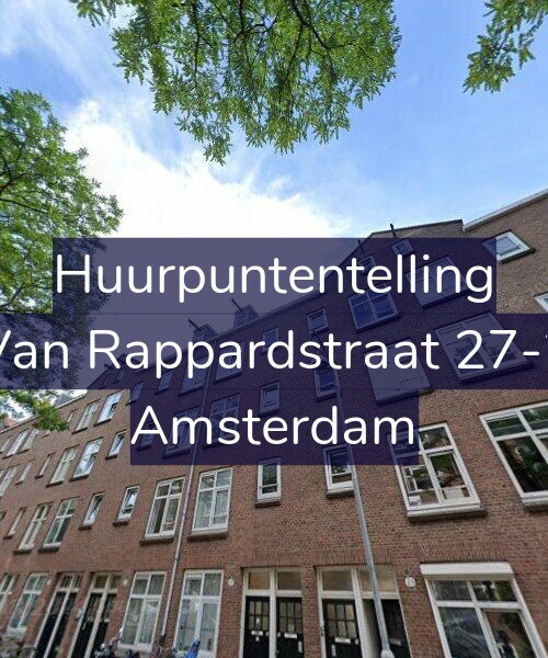 Foto gevel Huurpuntentelling voor Van Rappardstraat 27-2, Amsterdam