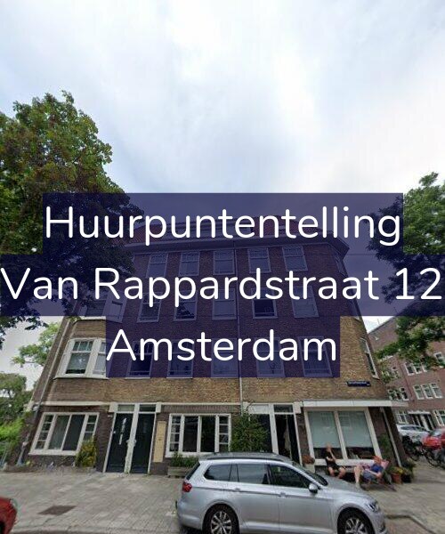 Foto gevel Huurpuntentelling voor Van Rappardstraat 12, Amsterdam