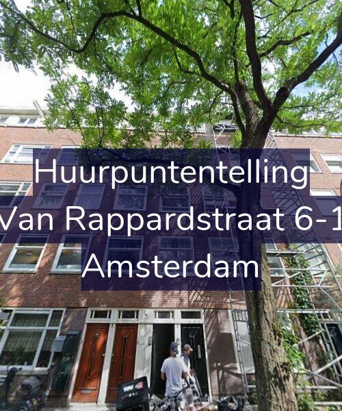 Foto gevel Huurpuntentelling voor Van Rappardstraat 6-1, Amsterdam
