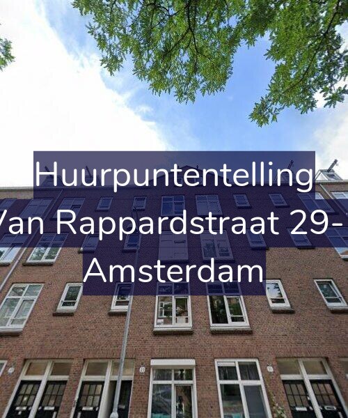 Foto gevel Huurpuntentelling voor Van Rappardstraat 29-2, Amsterdam