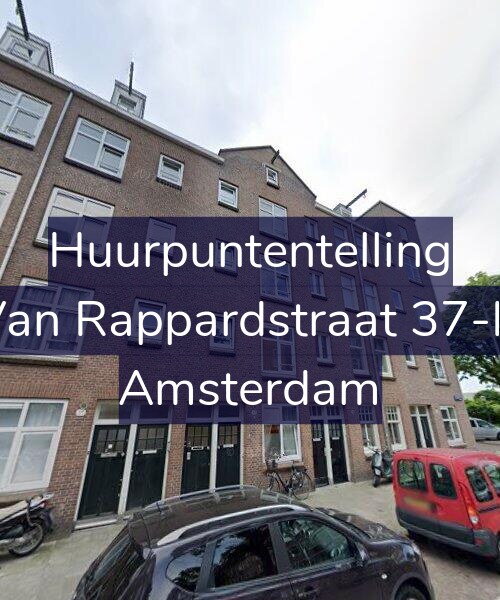 Foto gevel Huurpuntentelling voor Van Rappardstraat 37-H, Amsterdam