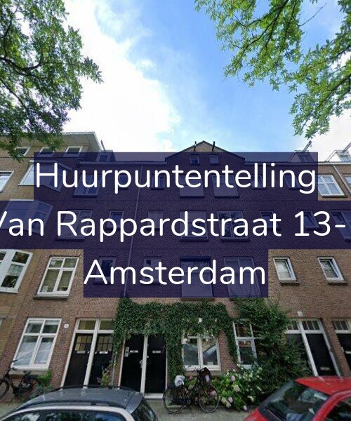 Foto gevel Huurpuntentelling voor Van Rappardstraat 13-1, Amsterdam