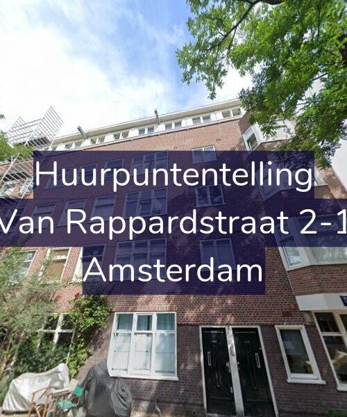 Foto gevel Huurpuntentelling voor Van Rappardstraat 2-1, Amsterdam
