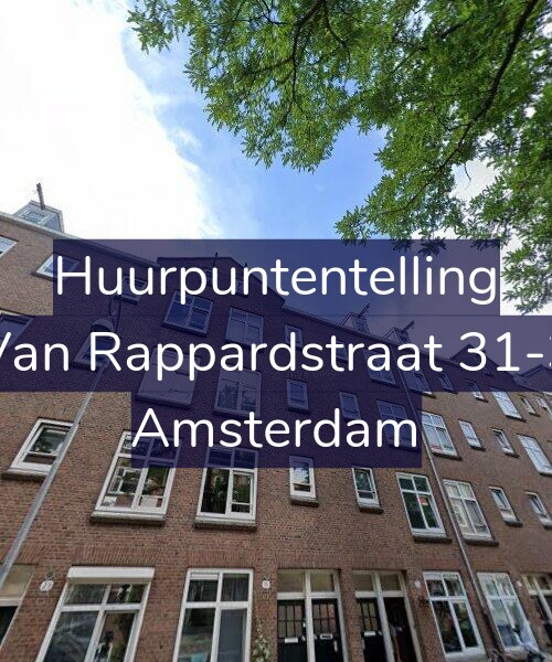 Foto gevel Huurpuntentelling voor Van Rappardstraat 31-3, Amsterdam