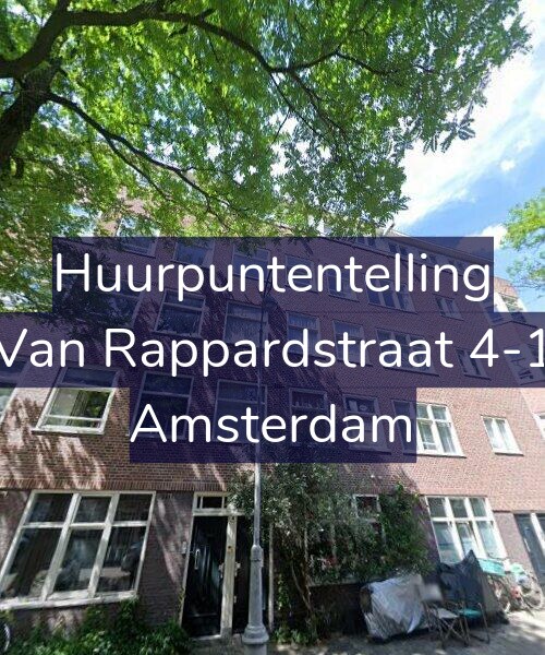 Foto gevel Huurpuntentelling voor Van Rappardstraat 4-1, Amsterdam