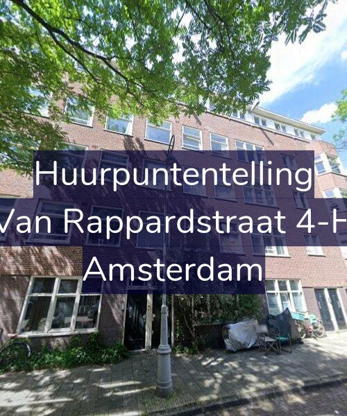 Foto gevel Huurpuntentelling voor Van Rappardstraat 4-H, Amsterdam