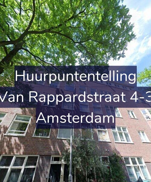 Foto gevel Huurpuntentelling voor Van Rappardstraat 4-3, Amsterdam