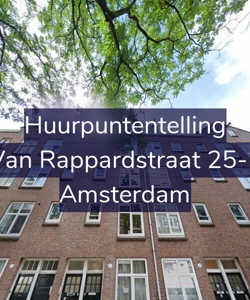 Foto gevel Huurpuntentelling voor Van Rappardstraat 25-2, Amsterdam
