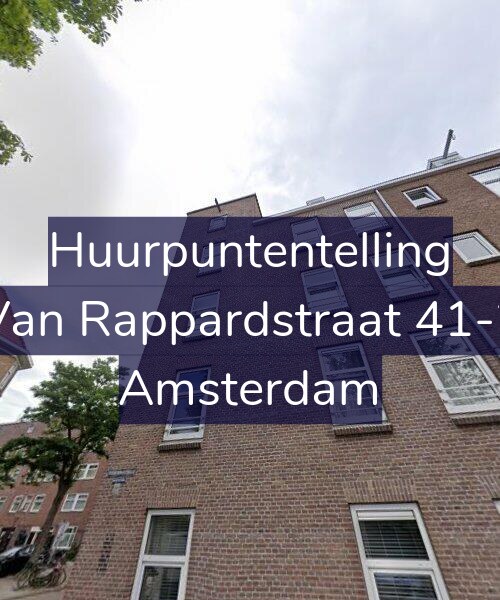 Foto gevel Huurpuntentelling voor Van Rappardstraat 41-2, Amsterdam