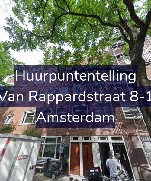 Foto gevel Huurpuntentelling voor Van Rappardstraat 8-1, Amsterdam