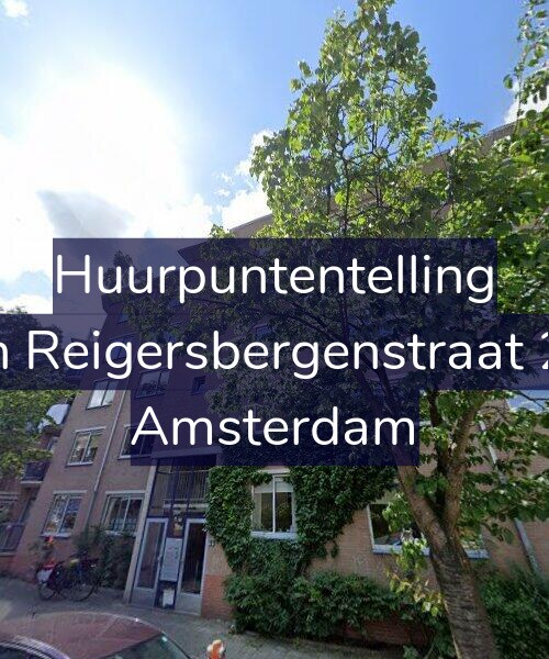 Foto gevel Huurpuntentelling voor Van Reigersbergenstraat 296, Amsterdam