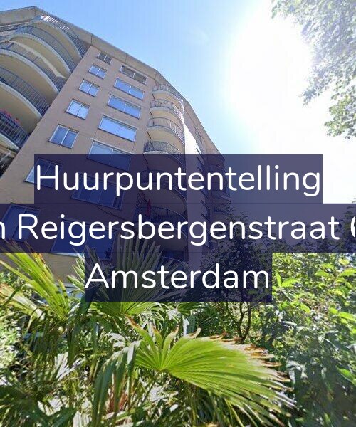 Foto gevel Huurpuntentelling voor Van Reigersbergenstraat 682, Amsterdam