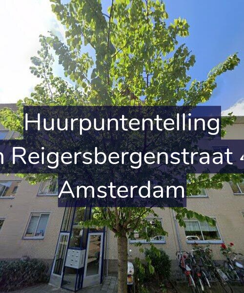 Foto gevel Huurpuntentelling voor Van Reigersbergenstraat 454, Amsterdam