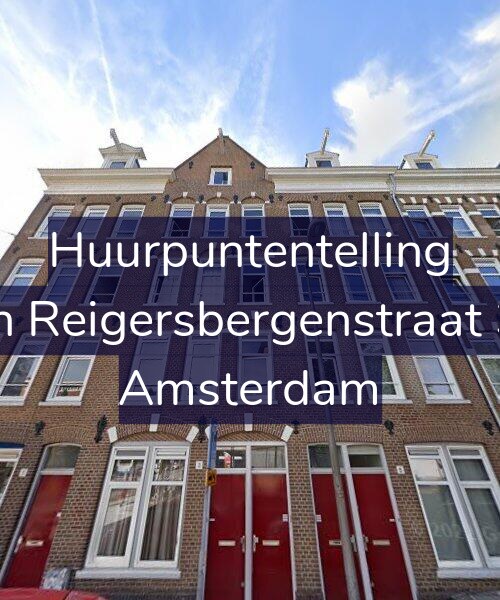 Foto gevel Huurpuntentelling voor Van Reigersbergenstraat 3-1, Amsterdam