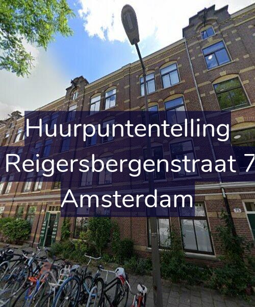 Foto gevel Huurpuntentelling voor Van Reigersbergenstraat 73-H, Amsterdam