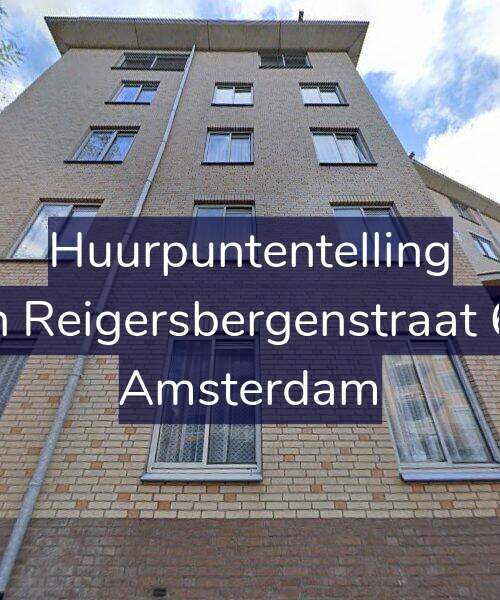 Foto gevel Huurpuntentelling voor Van Reigersbergenstraat 696, Amsterdam
