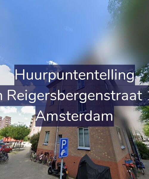 Foto gevel Huurpuntentelling voor Van Reigersbergenstraat 176, Amsterdam