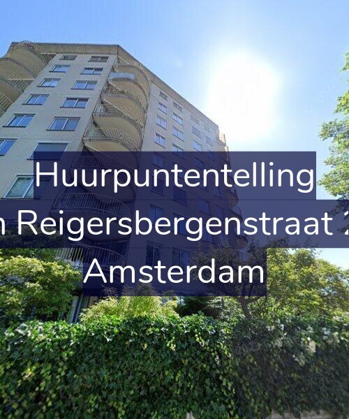 Foto gevel Huurpuntentelling voor Van Reigersbergenstraat 218, Amsterdam