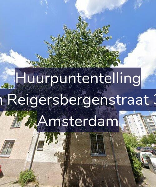 Foto gevel Huurpuntentelling voor Van Reigersbergenstraat 354, Amsterdam
