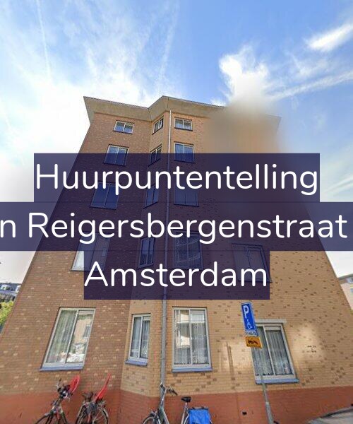 Foto gevel Huurpuntentelling voor Van Reigersbergenstraat 84, Amsterdam