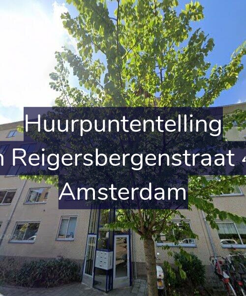Foto gevel Huurpuntentelling voor Van Reigersbergenstraat 450, Amsterdam